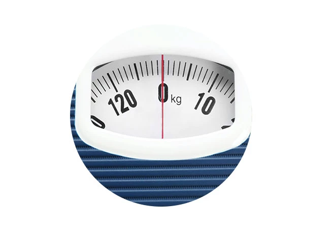 Waage Gewichtsreduzierung bei Dekubitus